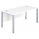 Olton Goal Post 800mm Deep Straight Desk